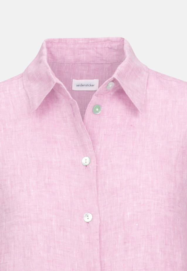 Hemdbluse Uni in Rosa/Pink |  Seidensticker Onlineshop