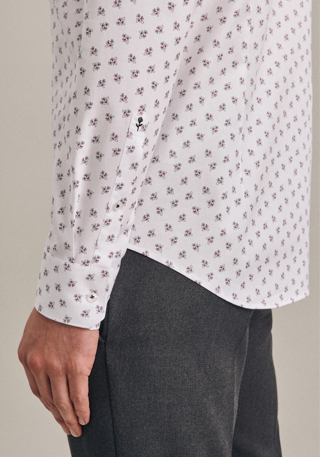 Oxfordhemd in Slim with Kentkraag in Wit |  Seidensticker Onlineshop
