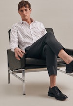 Slim Oxfordhemd Druck in Weiß |  Seidensticker Onlineshop