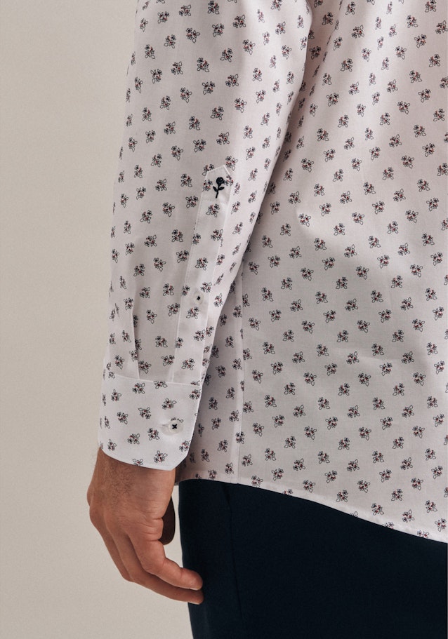 Oxford shirt in Regular with Kent-Collar in White |  Seidensticker Onlineshop