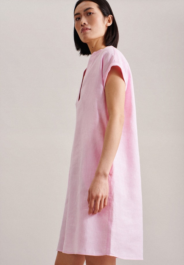 Kragen Kleid Regular in Rosa/Pink |  Seidensticker Onlineshop