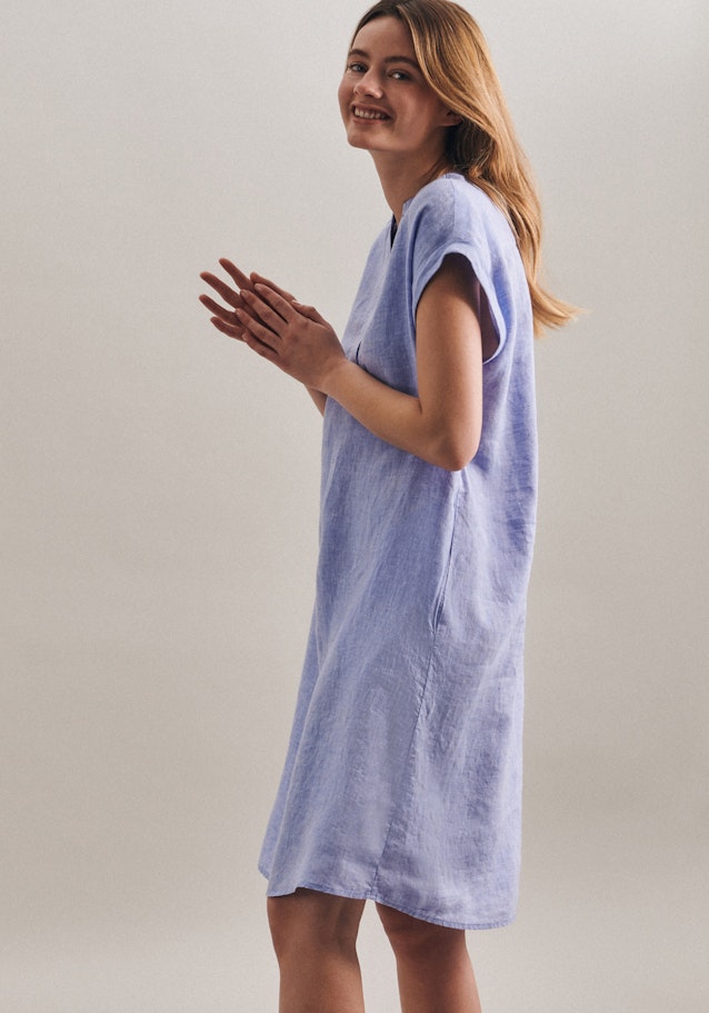 Kleid Uni in Dunkelblau | Seidensticker Onlineshop