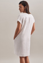 Kleid Uni in Weiß |  Seidensticker Onlineshop