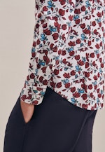 Slim Business Hemd Druck in Rot |  Seidensticker Onlineshop