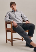 Regular Chemise Business A Rayures in Bleu Foncé |  Seidensticker Onlineshop