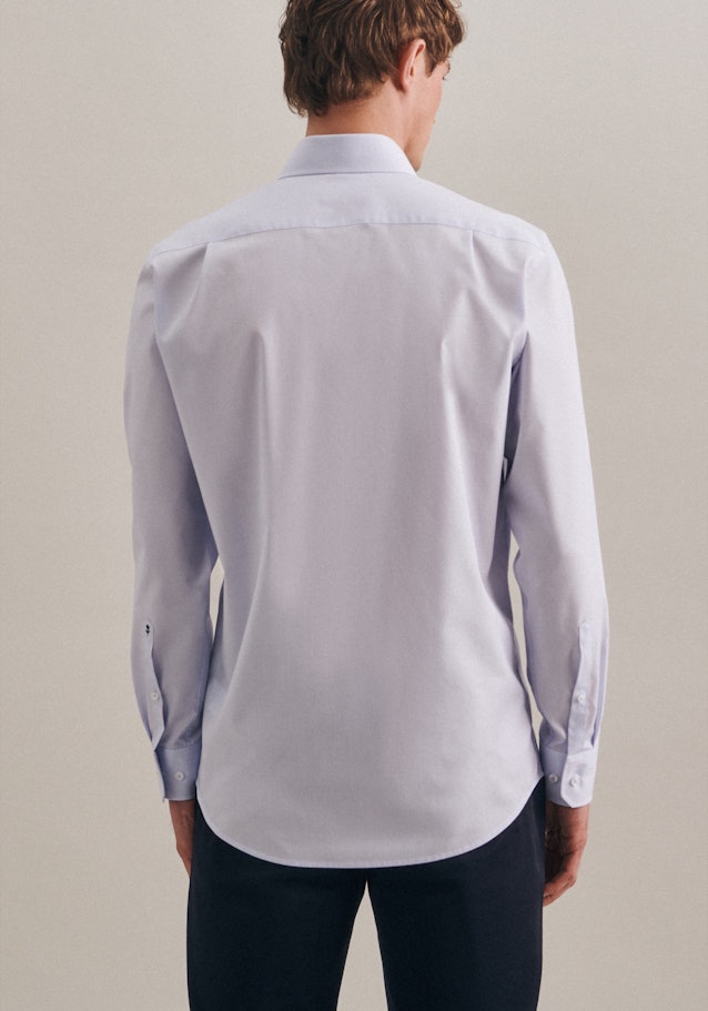 Non-iron Mille Rayé Business Shirt in Regular with Kent-Collar in Light Blue |  Seidensticker Onlineshop