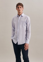 Regular Business Hemd Streifen in Hellblau |  Seidensticker Onlineshop