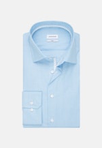 Slim Business Hemd Streifen in Türkis/Petrol |  Seidensticker Onlineshop