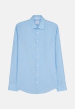 Slim Business Hemd Streifen in Türkis/Petrol |  Seidensticker Onlineshop