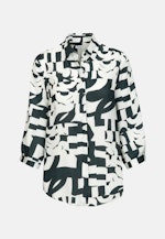 Regular fit Hemdbluse Druck in Grau |  Seidensticker Onlineshop