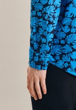 Slim Business Hemd Druck in Türkis/Petrol |  Seidensticker Onlineshop