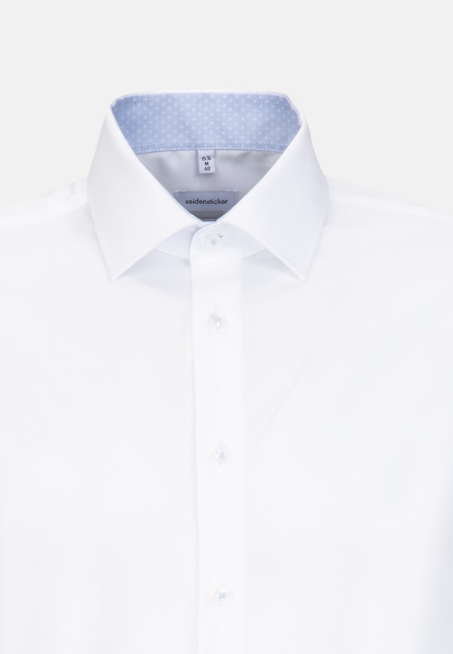 Slim Business Hemd Uni in Weiß |  Seidensticker Onlineshop
