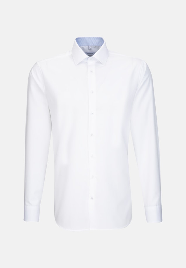 Slim Business Hemd Uni in Weiß |  Seidensticker Onlineshop