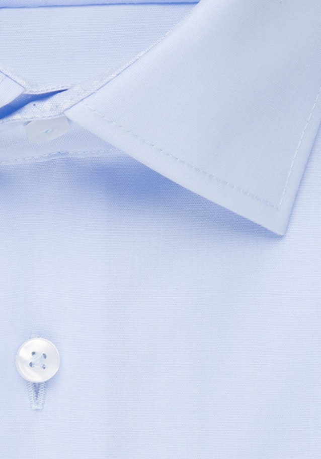Slim Business Hemd Uni in Mittelblau | Seidensticker Onlineshop