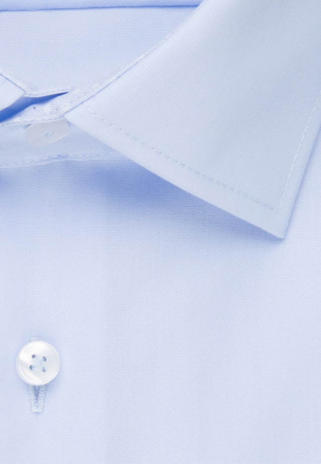 Slim Business Hemd Uni in Mittelblau |  Seidensticker Onlineshop