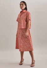 Rock Druck in Rot |  Seidensticker Onlineshop