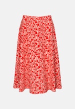 Rock Druck in Rot |  Seidensticker Onlineshop