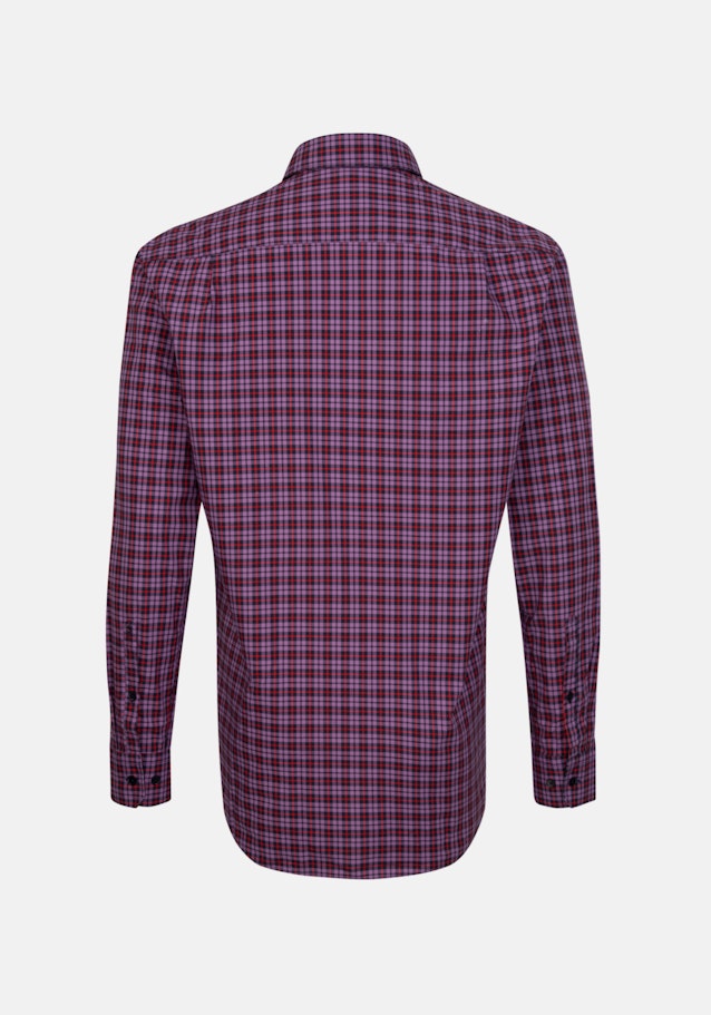 Business Shirt in Regular with Button-Down-Collar in Purple |  Seidensticker Onlineshop