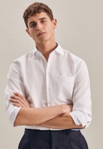 Regular Business Hemd Uni in Weiß |  Seidensticker Onlineshop