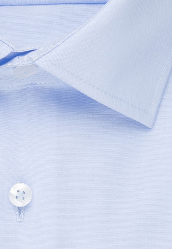 Regular Business Shirt Uni in Medium Blue |  Seidensticker Onlineshop