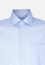 Regular Business Shirt Uni in Medium Blue |  Seidensticker Onlineshop