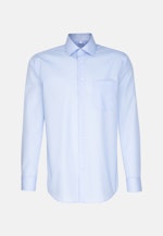 Regular Business Shirt Uni in Medium Blue |  Seidensticker Onlineshop