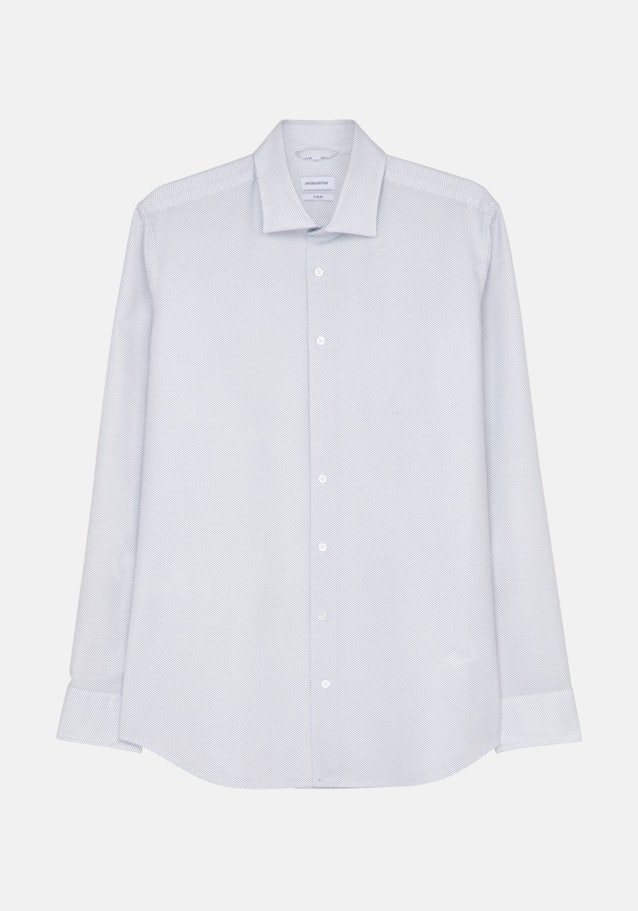 Oxford Oxfordhemd in X-Slim mit Kentkragen in Weiß |  Seidensticker Onlineshop