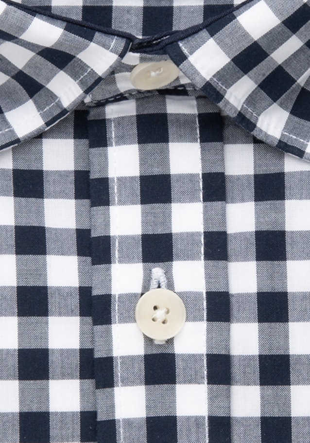 Business overhemd in Regular with Button-Down-Kraag in Donkerblauw |  Seidensticker Onlineshop