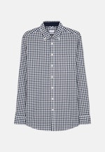 Regular Chemise Business carreaux in Bleu Foncé |  Seidensticker Onlineshop