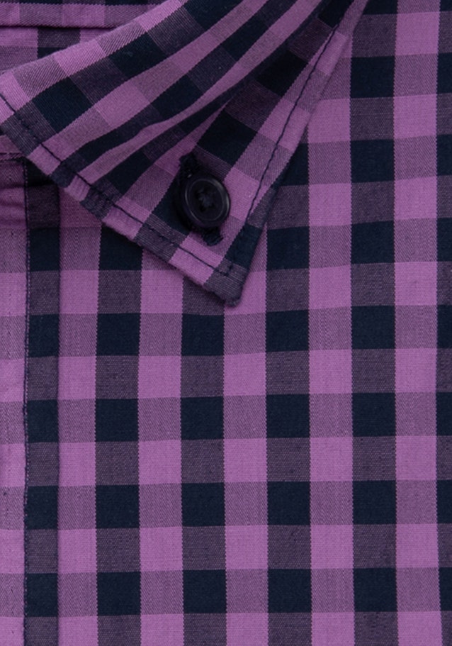Business Shirt in Regular with Button-Down-Collar in Purple |  Seidensticker Onlineshop