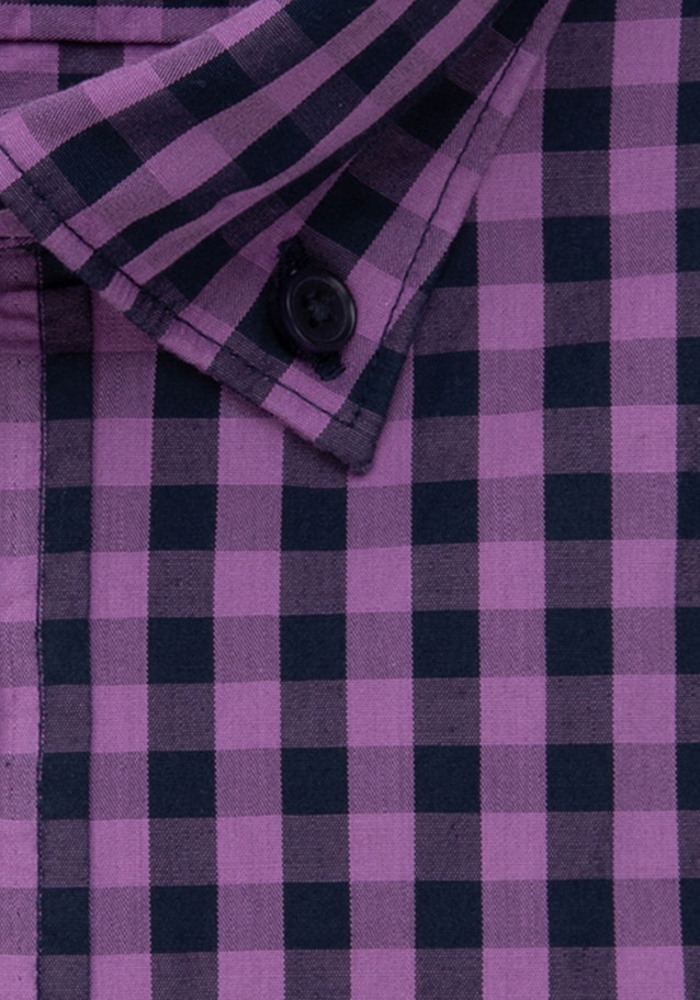 Chemise Business Regular Popeline Col Boutonné in Lilas |  Seidensticker Onlineshop