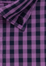 Regular Business Hemd Karo in Lila |  Seidensticker Onlineshop