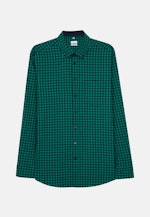 Regular Business Hemd Karo in Grün |  Seidensticker Onlineshop