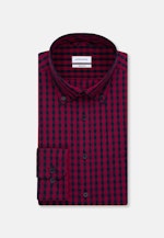 Regular Business Hemd Karo in Rot |  Seidensticker Onlineshop