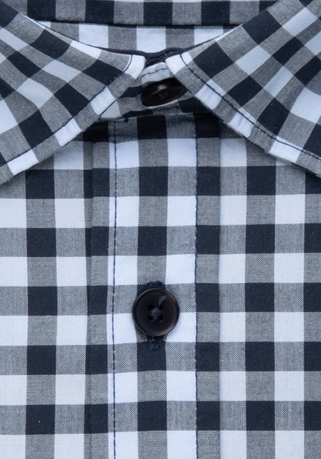 Popeline Business Hemd in Regular mit Button-Down-Kragen in Hellblau |  Seidensticker Onlineshop