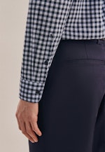 Regular Business Hemd Karo in Hellblau |  Seidensticker Onlineshop