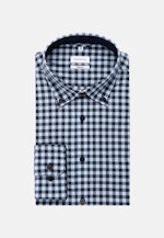 Regular Business Hemd Karo in Hellblau |  Seidensticker Onlineshop