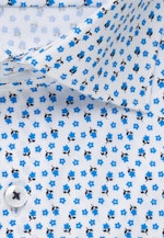 Slim Chemise Business Imprimé in Turquoise |  Seidensticker Onlineshop