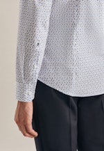 Slim Chemise Business Imprimé in Turquoise |  Seidensticker Onlineshop