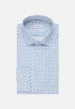 Slim Chemise Business Imprimé in Turquoise |  Seidensticker Onlineshop