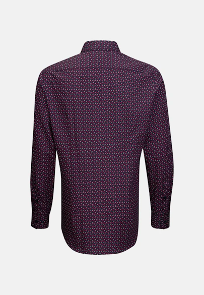 Slim Business Hemd Print in Rot |  Seidensticker Onlineshop