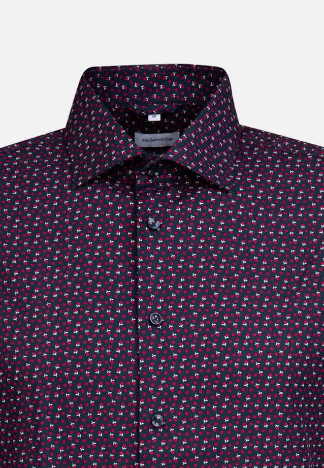 Slim Business Hemd Print in Rot |  Seidensticker Onlineshop