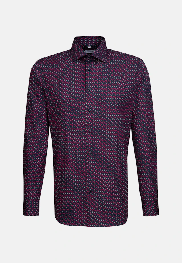 Slim Business Hemd Print in Rot |  Seidensticker Onlineshop