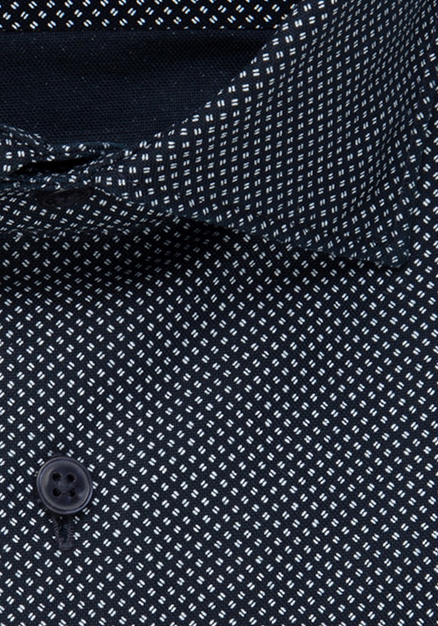 Oxford shirt in Shaped with Kent-Collar in Dark Blue |  Seidensticker Onlineshop