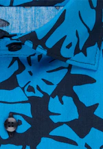 Regular Business Hemd Druck in Türkis/Petrol |  Seidensticker Onlineshop