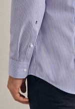 Shaped Business Hemd Streifen in Hellblau |  Seidensticker Onlineshop