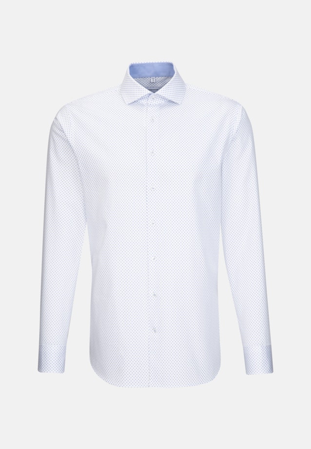 Shaped Business Hemd Druck in Weiß |  Seidensticker Onlineshop