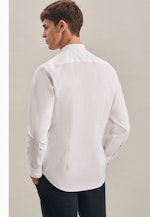 Shaped Business Shirt Uni in White |  Seidensticker Onlineshop