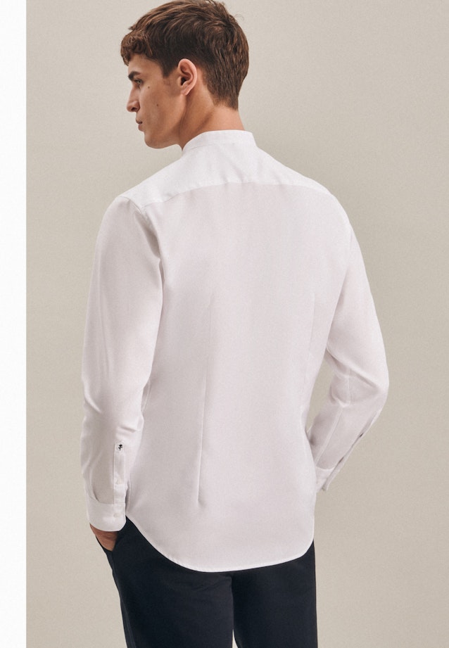 Shaped Business Hemd Uni in Weiß |  Seidensticker Onlineshop