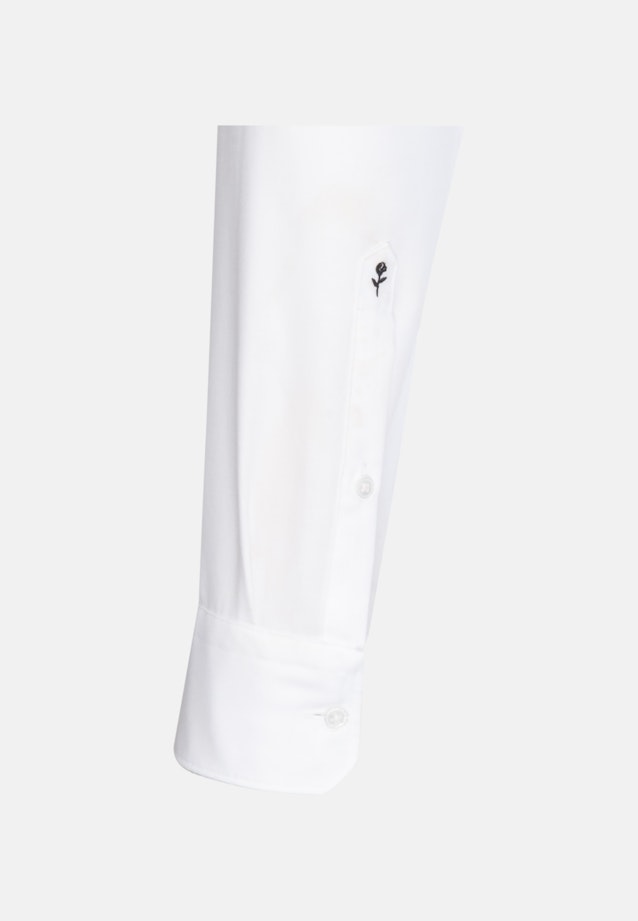 Shaped Business Hemd Uni in Weiß |  Seidensticker Onlineshop